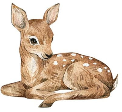 Wandtattoo Sika Hirsch Wandsticker Wanddeko für Wohnzimmer Schlafzimmer Sofa Hintergrund,Wandaufkleber Kinderzimmer Mädchen und Jungs,Wandaufkleber Diy Wandkunst Dekor