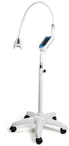 Profi Dental LED Zahnweiß Bleaching Lampe, LED Zahnbleaching Licht Zahnaufhellung, Mobile Zähne Accelera Stand Dental Teeth Whitening Bleaching Lampe