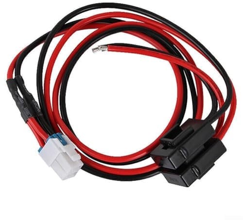 Wave Radio Power Supply Cable, Car Radio Power Cord 1M 30A For ICOM IC-7000 IC-7600/ FT-450/TS-480 12~14V