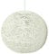 firstchoicelighting Natural Abaca Globe Ceiling Light Shade, Large White Rattan Wicker Pendant Shade, Diameter 36cm