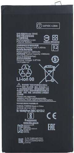 CHUNCAILErsatzakku BN4E für Xiaomi Mi Pad 5 Ersatzakku für Tablet PC Akku(3.87V 4360mAh 16.8Wh Li-ion)