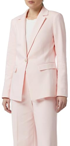 Comma Cotton Satin Blazer