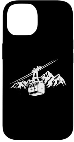 Hülle für iPhone 14 Skilift Gondel Berge Alpen Wanderurlaub Skiurlaub Wandern