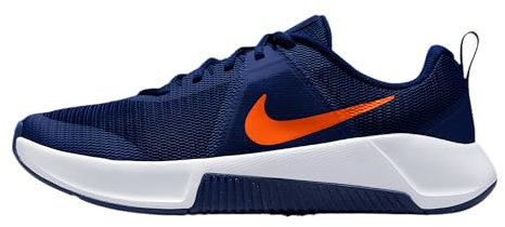 Nike Herren M MC Trainer 3 Leichtathletik-Schuhe, Blue Void/Safety Orange-White-, 41