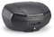 GIVI E46NB Monolock Bauletto Topcase con piastra fissaggio Inclusa Riviera Moto BLACK EDITION