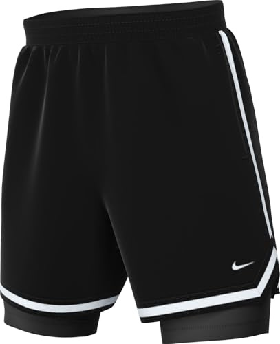 Nike DNA Dri-FIT 2-in-1-Basketballshorts (ca. 10 cm, Herren), HJ4233