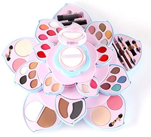 FantasyDay 40 Farben Multifunktions Exquisite Kosmetik Geschenkset Make-up Schmink Kit für Gesicht, Augen und Lippen - Makeup Paletten Schminkkoffer mit Lidschatten Palette, Lippenstift, Rouge, Puder