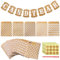 Candy Bar Dekoration Zubehör Candybar Girlande Banner mit 50 Stück Papiertüten 5 Aufkleber für Candybar Deko Hochzeit Geburtstagen Süßigkeiten Party Zubehör Dekorationen