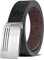 Corkor Wendbarer veganer Gürtel aus Kork für Herren, Schwarz, Braun, Schwarz/Braun, L