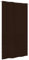 INLIFE Brise-vue pour balcon en tissu Oxford marron 140 x 240 cm