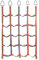 Muro de Escalada para niños en Interiores, Red de Carga para Escalada, Escalera de Cuerda de poliéster, Red de Escalada de Entrenamiento para la casa del árbol al Aire Libre (57 *