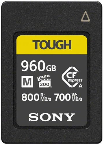 Sony CEA-M960T Speicherkarte (960 GB, Tough, CFexpress Typ A)