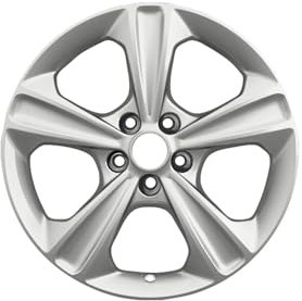 Ford Genuine Kuga Mk2 17'' Alloy Wheel 5 Spoke Sparkling Silver 2012-2019 2237483