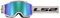 LS2 MX Brille Charger White With H-V, Mirror Green Linse