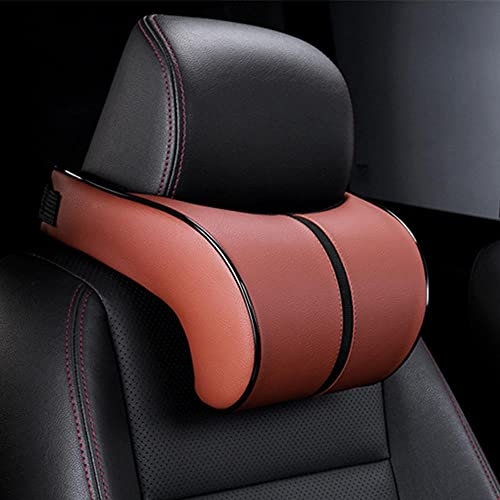 ARTTAQRE 2 Stück Auto Nackenkissen, Für BMW X3 E83 F25 F97 G01 20i 20d 30i 30d 30e, Nackenschmerzlinderung, Verstellbar, Nackenkissen Zubehör, Waschbarer Bezug,B