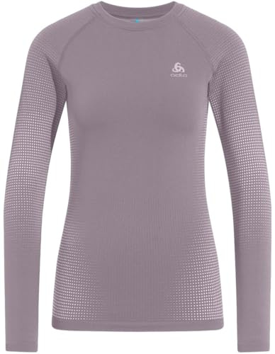 Odlo Thermounterwäsche Damen Performance Warm I Funktionsshirt Langarm I Warme Skiunterwäsche