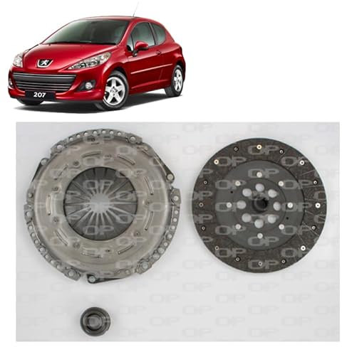 Kit frizione 3 pezzi per Peugeot 207 1.6 Hdi gasolio 2007+