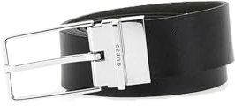 Guess Cinta Uomo in pelle Saffiano Agueda reversibile nero/ blu Scuro CS25GU06 BMCMSEP4435 M