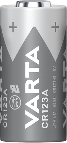 2er Pack kompatibel mit Varta CR123A Lithium Batterie 3V | Hochleistungsbatterie für Kamera, Taschenlampe, Blitzgerät, Bewegungsmelder & Smart Home | Langlebig & zuverlässig | BigBox Pack