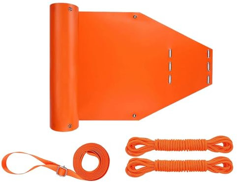 Slitta per trainare cervi, trasportino per corna di corna | Versatile carri per il trasporto di animali selvatici, corda da caccia in PVC per trasportare legna da ardere, legname, attrezzature da