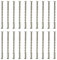 Door Handle Screws,Door Handle Bolt Through Fixings and Sleeves Through Bolts for Door Handles Door Handle Through Bolts (M4-20PCS)