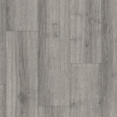 Atlan Shadow Oak Fc78 Grey Wood Effect Laminate Flooring For Bedroom, Dining Room, 8mm Thick Laminate Flooring, Suitable For Underfloor Heating