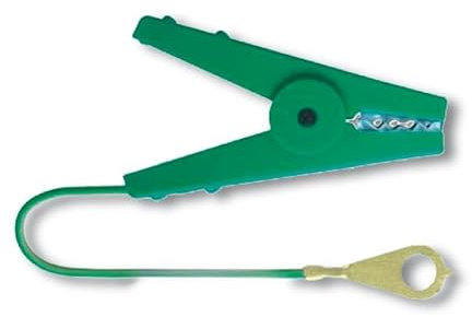 Electra Erd-Anschlusskabel mit Krokodilklemme, grün