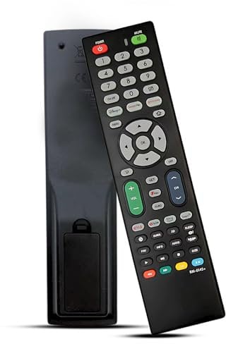 DEALONIC® Universal RM-014 TV Remote for Smart TVs – Compatible with LG, Sony, TCL, Vizio, Philips, Panasonic, Hisense & More – No Programming Needed (BATTERIES NOT INCLUDED)