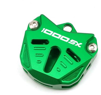Coque de clé en alliage d'aluminium Pour Ka@&wasaki Z1000 SX Z1000SX Z1000-SX Z1000 Sx CNC Accessoires Moto Clé Coque Clé Étui Porte-clés Porte-clés(Key cover Green)