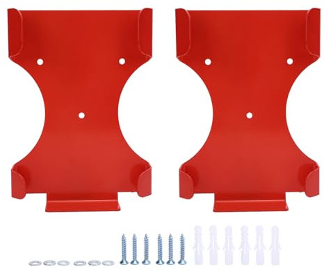 NOENNULL Handheld Leaf Blower Hanger, 2 Pack Blower Rack for Garage Wall, Leaf Blower Holder Wall Mount Leaf Blower Holder for BG-50, BG-56, BG-66, SH-56