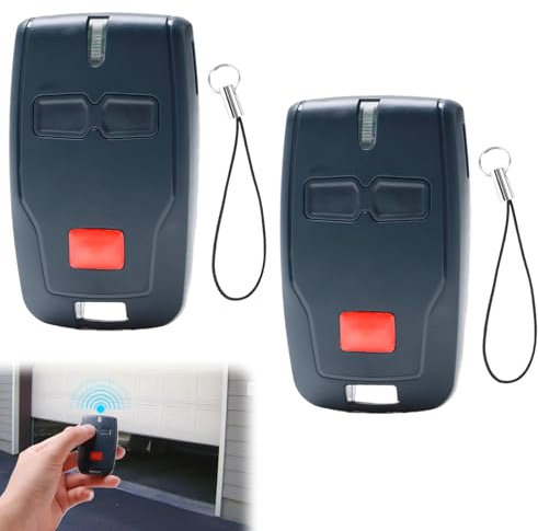 Mando de Garaje BFT 433,92 MHz, Compatible con BFT Mitto 2 B RCB02, Mando Universal para Puerta de Garaje, Mando a Distancia Garaje, Control de Acceso Seguro con Tecnología Rolling Code