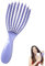 Detangling Hair Brush, No Pain Hair Detangler Comb for Curly Natural Hair, Tangle-Free Brush for Wet and Dry, Anti-Breakage Scalp Massager, Suitable for All Types (Purple)
