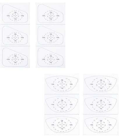 LLINthy 12 x Golfschläger-Aufkleber, Schlag-Aufkleber, Schwung-Zughilfe, Schlag-Etiketten, Golfschläger-Aufkleber, einfach zu verwenden