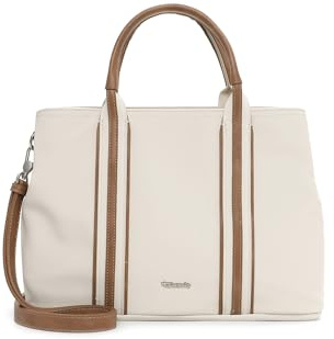 Tamaris Shopper TAS Kirsten 34444 Damen Handtaschen Zweifarbig beige 400