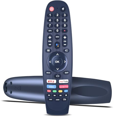 Snrigw Télécommande de rechange pour Tesla TV 43E635BES 24E632BHS 32E635BHS 50E635SUS 40E635BES 55E635SUS 65E635SUS 43E635SUS 43FA10V3 55UA10V3 75UA1000010V3 75UA1000010 T1 32. HA20V3 40FA10V3 (pas de