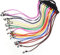ZARRS Brillenband, Brillenband, 12 Stück, mehrfarbig, Brillenkette für Sportbrille, Outdoor-Sport, 12 Farben