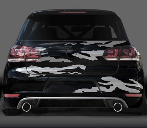 Aufkleber Camoflage Tarnmuster Tarnaufkleber Auto Motorrad Tarnung Tarnset Set mehrteilig Folie Flecktarn Transporter | mit Farbwahl anpassbar