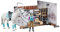 bruder 62506 - Bworld Pferdestall mit Pferd & Reiterin - 1:16 Pferdehof Hengst Figur Bauernhof Reiterhof Spielzeug