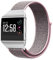 Strap-it Nylonarmband Rosa - Passend für Fitbit Ionic - Armband für Smartwatch - Ersatzarmband