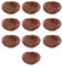 DOITOOL 10 Pcs Kit de Décoration D Oiseau D Oiseau de Pâques- Nid Artificiel Nid Nid Nid Nid Ornements- Mini Nids D Oiseaux de La Fête de La Fête de La Fête de Pâques pour Artisanat