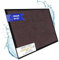 Entrando Fußmatte 40x60 cm für Innen & Außen – maschinenwaschbare Schmutzfangmatte mit Gummirand, rutschfest & flach, ideal für Flur, Haustür & Eingang (Braun)