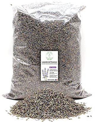 ALVENDIA - Lavanda Della Provenza - Raccolto 2024 - Confezione da 1 KG (1000 GR)