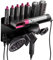 maxant 2 in 1 Wall Mount Holder for D-y-s-o-n A-i-r-w-r-a-p Styler and D-y-s-o-n S-u-p-e-r-s-o-n-i-c Hair Dryer, Wand Organizer Storage Rack Stand for Barrels Brushes Diffuser Nozzles Accessories (B)