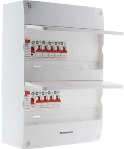 Coffret électrique pré-équipé 2 rangées/26 modules - 2 ID/9 disjoncteurs - EasyConnect Thomson