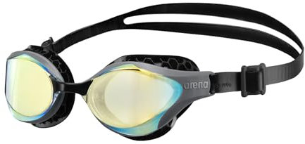 ARENA Schwimmbrille AIR-Bold Swipe Mirror 006832 Aqua-Dark Grey One Size
