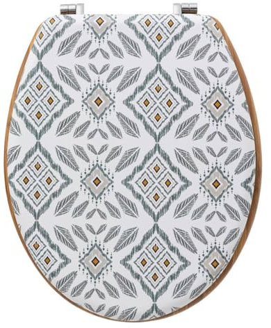 5five - abattant WC Blanc et Gris hapache