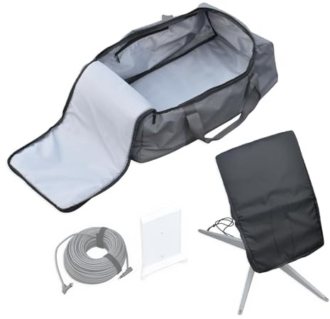GODPEE SZSAUTO Reisetaschen-Set für Starlink Internet-Satelliten – nur für Starlink Gen2 (Standardbetätigung) Antenne – für Wohnmobil, Camping, Yacht, Outdoor-Feld