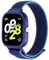 Bdsidy Nylon Bracelet avec Coque pour Xiaomi Redmi Watch 4, Réglable Sport Elastique Bracelet, Tressé Remplacement Bracelets pour Xiaomi Redmi Watch 4 Sport Smartwatch (Bleu Foncé)
