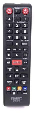 Remote Control USARMT Brand Universal DVD Blu-Ray Player SAM-919 For Samsung BD-C5500 BD-P1600 BD-D5250C