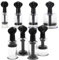 Nippelsauger für frauen Schwarz 8 Stk Extrem Brustwarzen Erregung BDSM Nipple Sucker Pump Brustwarzensauger für SM Spiele Fetisch Luststeigerung Nippel Pumpe für Damen Paare Erotik Set